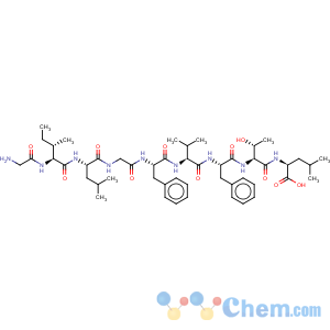 CAS No:141368-69-6 L-Leucine,glycyl-L-isoleucyl-L-leucylglycyl-L-phenylalanyl-L-valyl-L-phenylalanyl-L-threonyl-