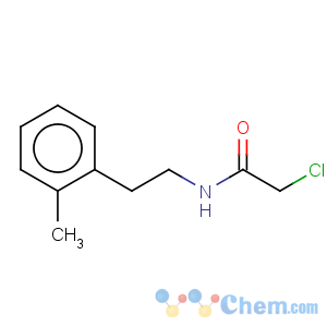 CAS No:141463-66-3 Acetamide,2-chloro-N-[2-(2-methylphenyl)ethyl]-
