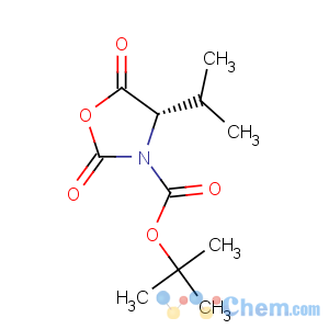 CAS No:141468-55-5 3-Oxazolidinecarboxylicacid, 4-(1-methylethyl)-2,5-dioxo-, 1,1-dimethylethyl ester, (4S)-