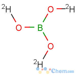 CAS No:14149-58-7 Boric acid (D3BO3)(8CI,9CI)