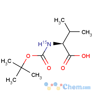 CAS No:141509-91-3 L-Valine-15N,N-[(1,1-dimethylethoxy)carbonyl]- (9CI)