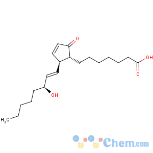 CAS No:14152-28-4 Prosta-10,13-dien-1-oicacid, 15-hydroxy-9-oxo-, (13E,15S)-