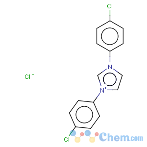 CAS No:141556-46-9 1H-Imidazolium,1,3-bis(4-chlorophenyl)-, chloride (1:1)