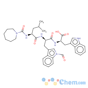 CAS No:141595-53-1 D-Tryptophan,N-[(hexahydro-1H-azepin-1-yl)carbonyl]-L-leucyl-1-formyl-D-tryptophyl-