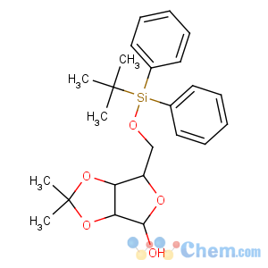 CAS No:141607-35-4 (3aR,6R,6aR)-6-[[tert-butyl(diphenyl)silyl]oxymethyl]-2,2-dimethyl-3a,4,<br />6,6a-tetrahydrofuro[3,4-d][1,3]dioxol-4-ol
