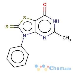 CAS No:141622-32-4 Thiazolo[4,5-d]pyrimidin-7(6H)-one,2,3-dihydro-5-methyl-3-phenyl-2-thioxo-