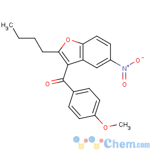 CAS No:141627-42-1 (2-butyl-5-nitro-1-benzofuran-3-yl)-(4-methoxyphenyl)methanone