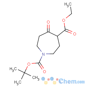 CAS No:141642-82-2 1-O-tert-butyl 4-O-ethyl 5-oxoazepane-1,4-dicarboxylate