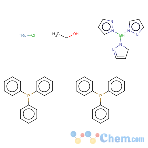 CAS No:141686-21-7 Ruthenium,chloro[hydrotris(1H-pyrazolato-kN1)borato(1-)-kN2,kN2',kN2'']bis(triphenylphosphine)-, (OC-6-33)-