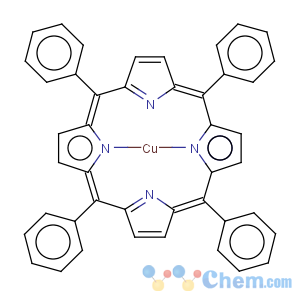 CAS No:14172-91-9 Copper, [5,10,15,20-tetraphenyl-21H,23H-porphinato(2-)-N(21)-,N(22)-,N(23)-,N(24)-]-