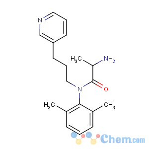 CAS No:141725-10-2 (2R)-2-amino-N-(2,6-dimethylphenyl)-N-(3-pyridin-3-ylpropyl)propanamide