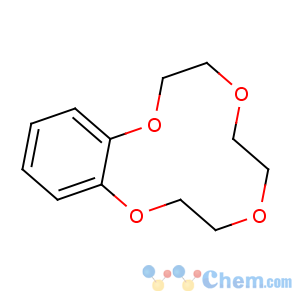 CAS No:14174-08-4 2,5,8,11-tetraoxabicyclo[10.4.0]hexadeca-1(16),12,14-triene