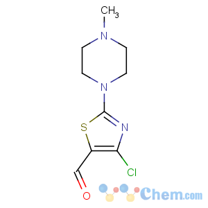 CAS No:141764-88-7 4-chloro-2-(4-methylpiperazin-1-yl)-1,3-thiazole-5-carbaldehyde
