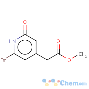 CAS No:141807-52-5 4-Pyridineacetic acid,6-bromo-1,2-dihydro-2-oxo-, methyl ester