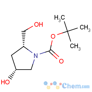 CAS No:141850-54-6 1-Pyrrolidinecarboxylicacid, 4-hydroxy-2-(hydroxymethyl)-, 1,1-dimethylethyl ester, (2R,4R)-