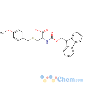 CAS No:141892-41-3 (2R)-2-(9H-fluoren-9-ylmethoxycarbonylamino)-3-[(4-methoxyphenyl)<br />methylsulfanyl]propanoic acid
