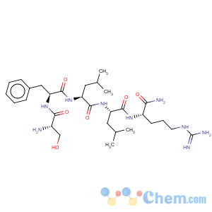 CAS No:141923-41-3 L-Argininamide,L-seryl-L-phenylalanyl-L-leucyl-L-leucyl- (9CI)