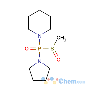 CAS No:141931-13-7 Piperidine, 1-[(methylsulfinyl)-1-pyrrolidinylphosphinyl]-,(R*,R*)- (9CI)