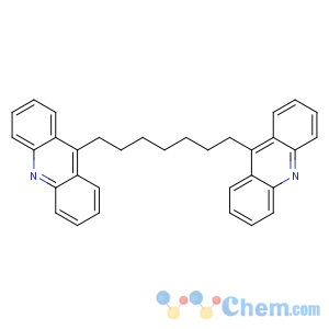 CAS No:141946-28-3 9-(7-acridin-9-ylheptyl)acridine