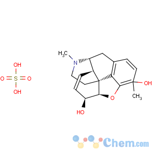 CAS No:1420-53-7 CODEINE SULFATE			