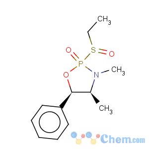 CAS No:142033-88-3 (4S,5R)-2-[(S)-ethylsulfinyl]-3,4-dimethyl-5-phenyl-1,3,2-oxazaphospholidine 2-oxide