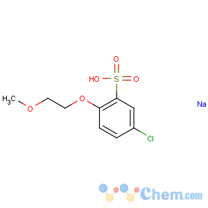 CAS No:142095-12-3 5-chloro-2-(2-methoxyethoxy)benzenesulfonic acid