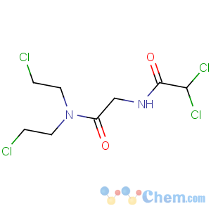 CAS No:1421-11-0 Acetamide,N,N-bis(2-chloroethyl)-2-[(2,2-dichloroacetyl)amino]-