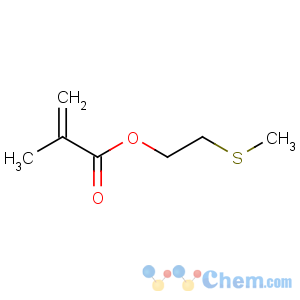 CAS No:14216-23-0 2-methylsulfanylethyl 2-methylprop-2-enoate