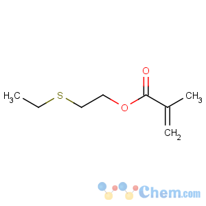 CAS No:14216-25-2 2-Propenoic acid,2-methyl-, 2-(ethylthio)ethyl ester