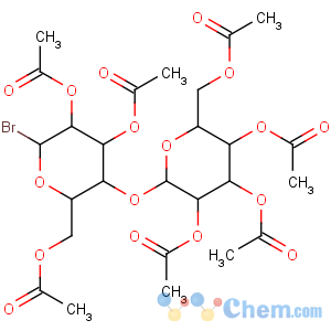 CAS No:14227-66-8 a-D-Glucopyranosyl bromide,4-O-(2,3,4,6-tetra-O-acetyl-b-D-glucopyranosyl)-, 2,3,6-triacetate