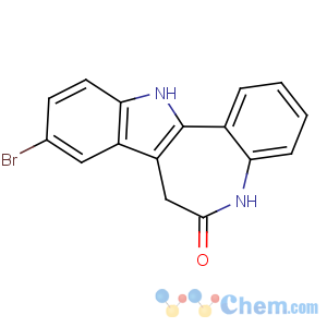 CAS No:142273-20-9 Indolo[3,2-d][1]benzazepin-6(5H)-one,9-bromo-7,12-dihydro-