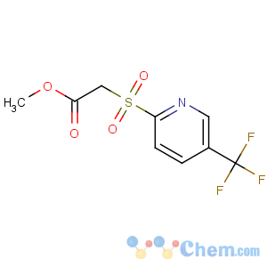 CAS No:142274-37-1 methyl 2-[5-(trifluoromethyl)pyridin-2-yl]sulfonylacetate