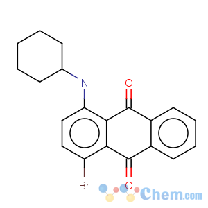 CAS No:14233-28-4 9,10-Anthracenedione,1-bromo-4-(cyclohexylamino)-