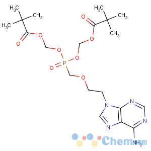 CAS No:142340-99-6 [2-(6-aminopurin-9-yl)ethoxymethyl-(2,<br />2-dimethylpropanoyloxymethoxy)phosphoryl]oxymethyl<br />2,2-dimethylpropanoate