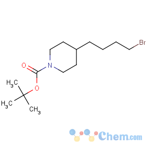 CAS No:142355-81-5 tert-butyl 4-(4-bromobutyl)piperidine-1-carboxylate