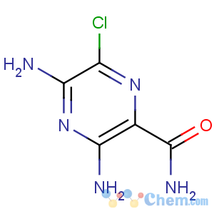 CAS No:14236-57-8 3,5-diamino-6-chloropyrazine-2-carboxamide