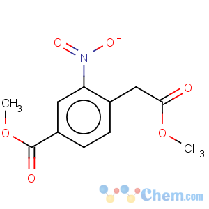 CAS No:142386-70-7 methyl 4-methoxycarbonylmethyl-3-nitrobenzoate