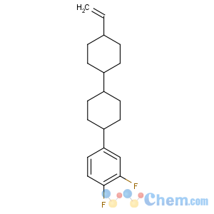 CAS No:142400-92-8 4-[4-(4-ethenylcyclohexyl)cyclohexyl]-1,2-difluorobenzene