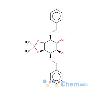CAS No:142435-92-5 myo-Inositol,1,6-O-(1-methylethylidene)-2,5-bis-O-(phenylmethyl)- (9CI)