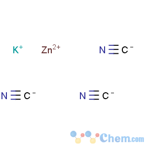CAS No:14244-62-3 Zincate(2-),tetrakis(cyano-kC)-,potassium (1:2), (T-4)-
