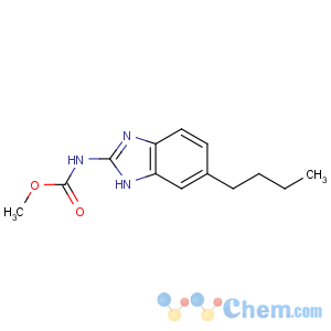 CAS No:14255-87-9 methyl N-(6-butyl-1H-benzimidazol-2-yl)carbamate