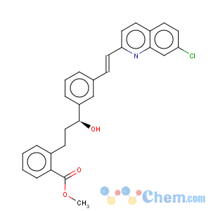 CAS No:142569-69-5 Methyl [E]-2-[3-(S)-[3-[2-(7-Chloro-2-quinolinyl)ethenyl]phenyl]-3-hydroxypropyl]benzoate