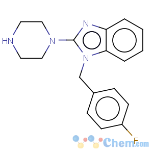 CAS No:142617-98-9 1-(4-fluoro-benzyl)-2-piperazin-1-yl-1h-benzoimidazole