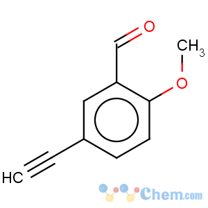 CAS No:142686-55-3 5-ethynyl-2-methoxy-benzaldehyde