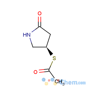 CAS No:142705-97-3 Ethanethioic acid,S-[(3R)-5-oxo-3-pyrrolidinyl] ester