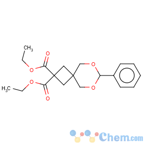 CAS No:142733-60-6 6,8-Dioxaspiro[3.5]nonane-2,2-dicarboxylicacid, 7-phenyl-, 2,2-diethyl ester
