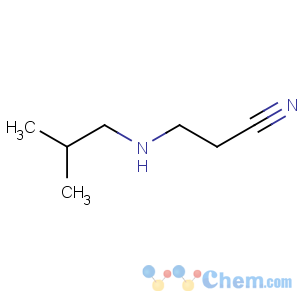CAS No:14278-96-7 Propanenitrile,3-[(2-methylpropyl)amino]-