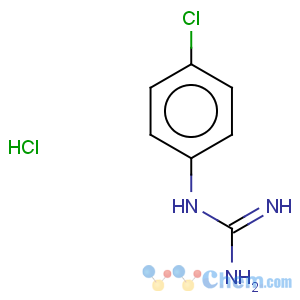 CAS No:14279-91-5 Guanidine,N-(4-chlorophenyl)-, hydrochloride (1:1)
