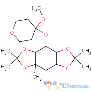 CAS No:142795-23-1 2,3:5,6-Di-O-isopropylidene-4-(4-methoxy-tetrahydropyran-4-yl)-myo-inositol