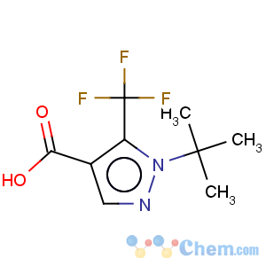 CAS No:142818-02-8 1-(tert-butyl)-5-(trifluoromethyl)-1h-pyrazole-4-carboxylic acid